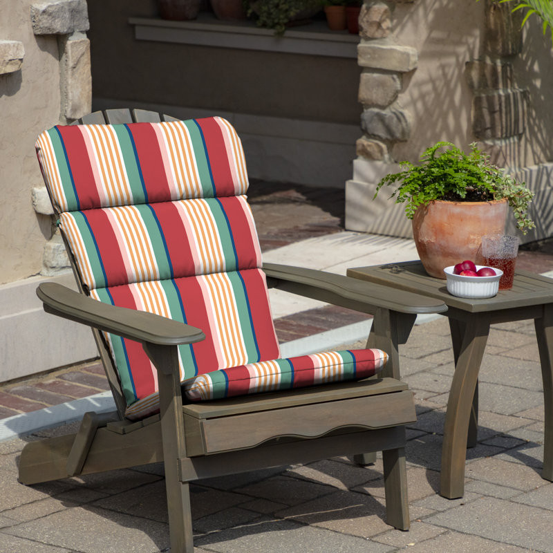 striped adirondack chair cushions